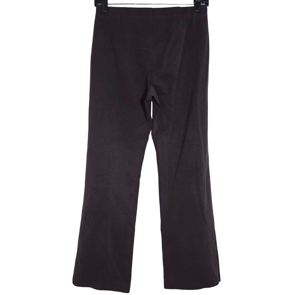 Eileen Fisher Kick Boot Leg Pants Women's Brown Tencel Stretch F16TSP Size PP - Picture 8 of 13